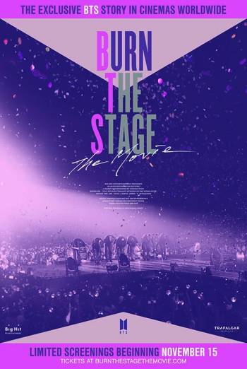 Burn the stage poster