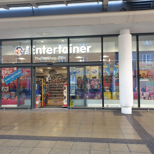 The Entertainer store front