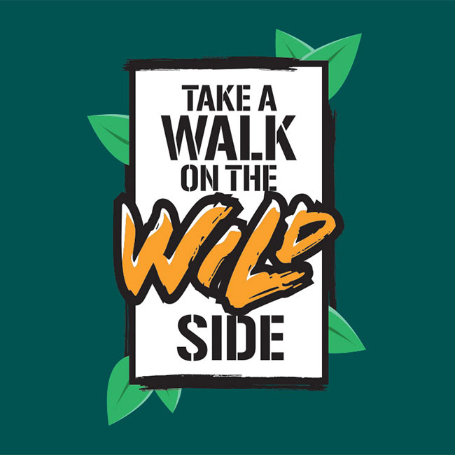 Take a walk on the wild side logo