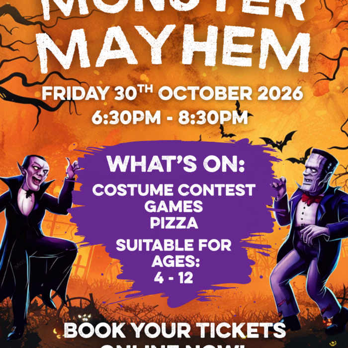 Monster Mayhem is coming to Kidspace!