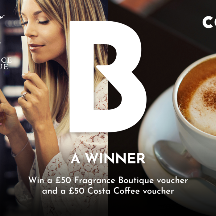 B a Winner This October with Fragrance Boutique & Costa Coffee